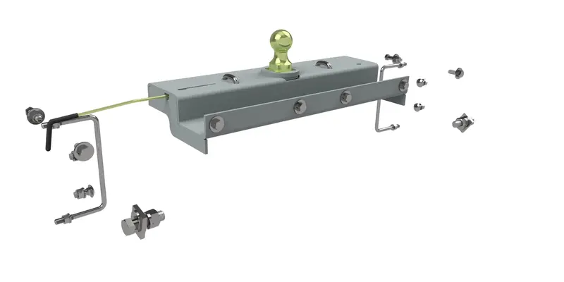 B&W Hitches 2001-2007 Chevrolet Silverado 3500 Turnoverball Center Kit 1