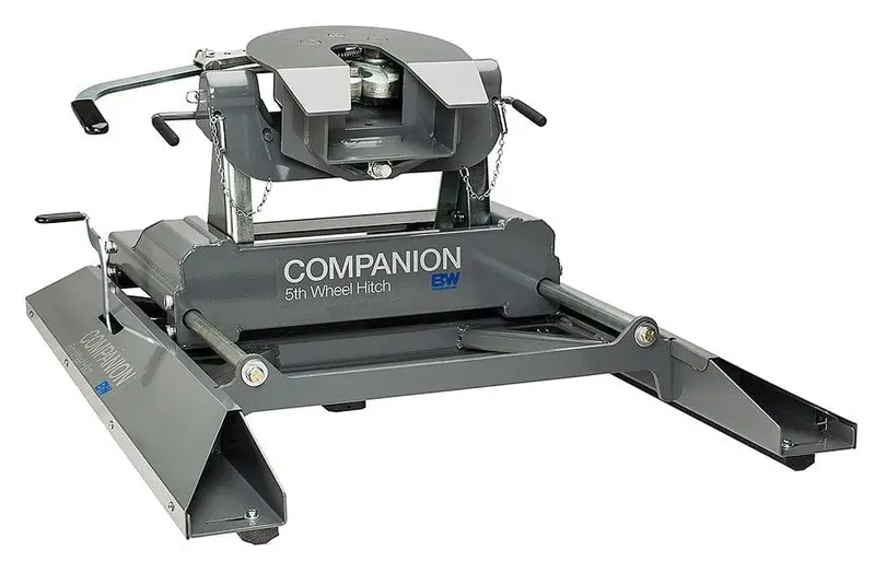 B&W Hitches Companion Slider 5Th Wheel Hitch Kit For Turnoverball 1