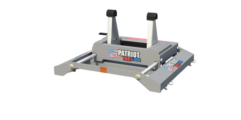 B&W Hitches Patriot 18K Slider 5Th Wheel Hitch Base 1