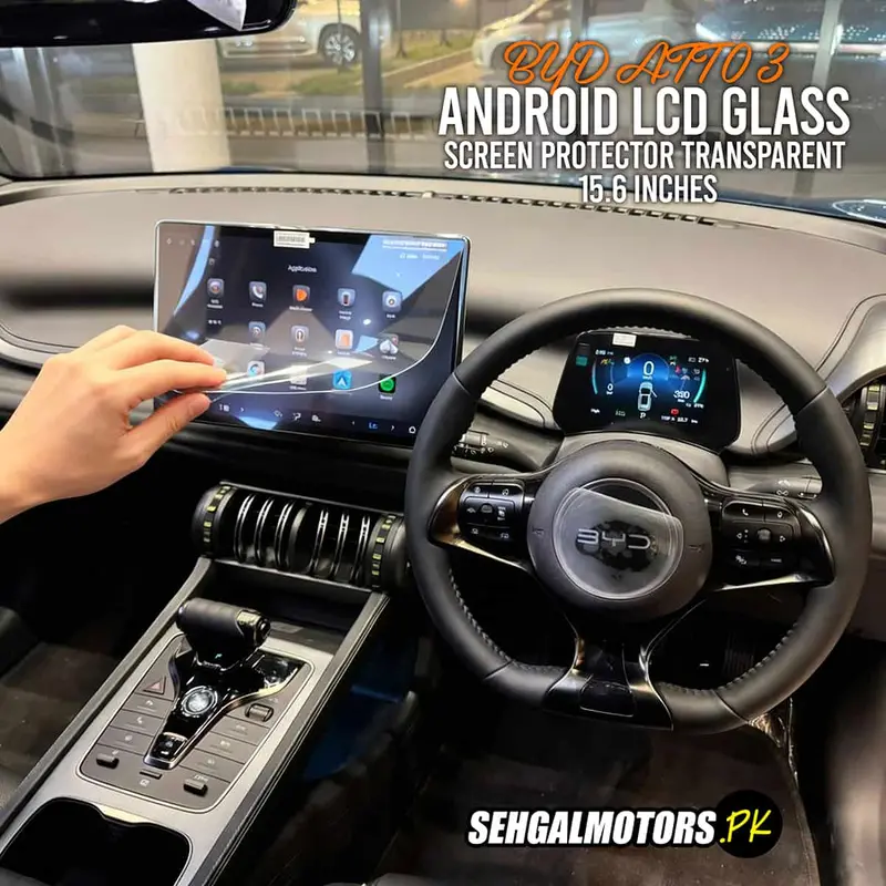 Byd Atto 3 Android Lcd Glass Screen Protector 15.6 Inches 2025 - 2026 - Transparent 1