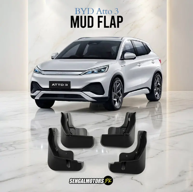 Byd Atto 3 Mud Flaps 4 Pcs 2025 - 2026 1