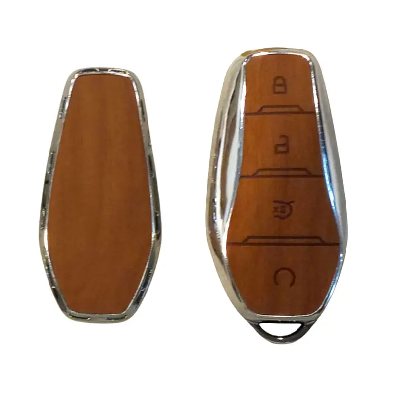 Byd Atto 3 / Shark 6 Tpu Key Cover Wooden Style 2025 -2026 2025 - 2026 1