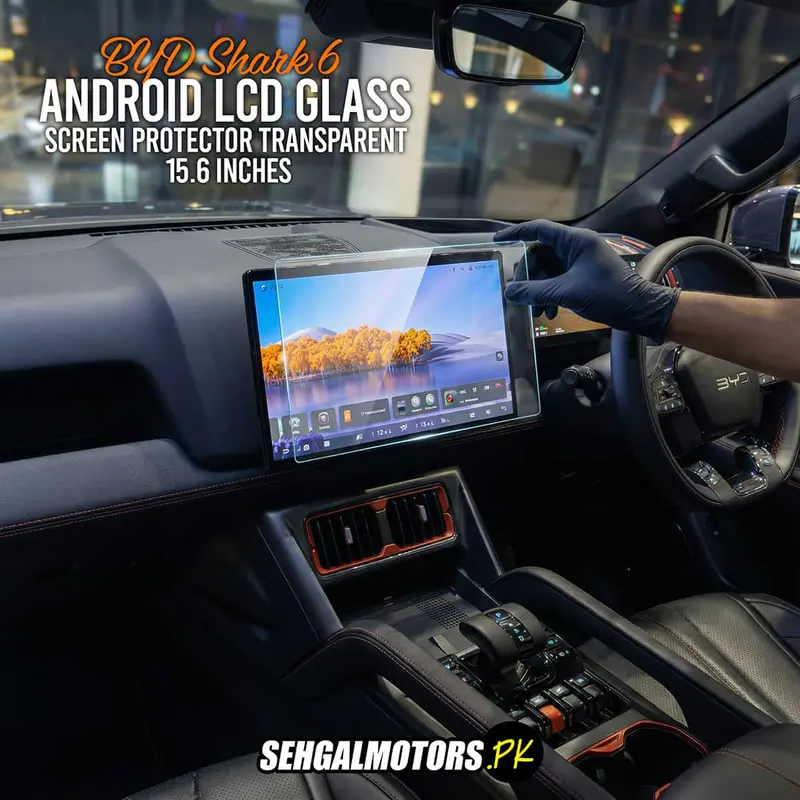 Byd Shark 6 Android Lcd Glass Screen Protector 15.6 Inches 2025 - 2026 - Transparent 1