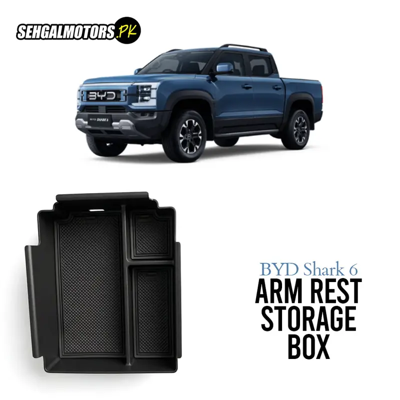 Byd Shark 6 Arm Rest Storage Box 2025 - 2026 1