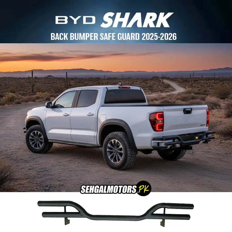 Byd Shark Back Bumper Safe Guard 2025-2026 1