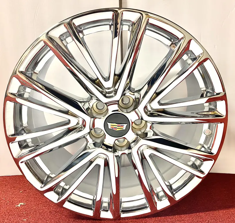 Cadillac Factory Triple Chrome Plated 20" Wheels Fit Cts Xts Xt4 Ct5 Ct6 Super Rare 1