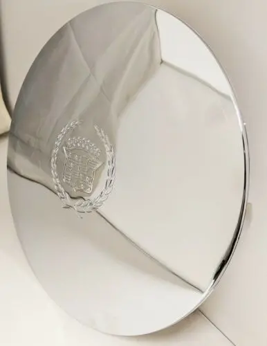 Cadillac Limo Chrome Center Cap 2000 Thru 2002 Factory Gm Single Cap 1