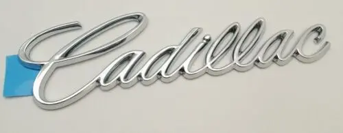 Cadillac Script Chrome 1