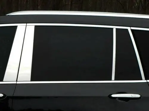 Cadillac Xt6 Stainless Steel Pillar Post Trim 8 Piece Set 1
