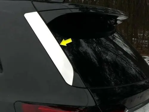 Cadillac Xt6 Stainless Steel Rear Window Accent Trim Easy Install 1