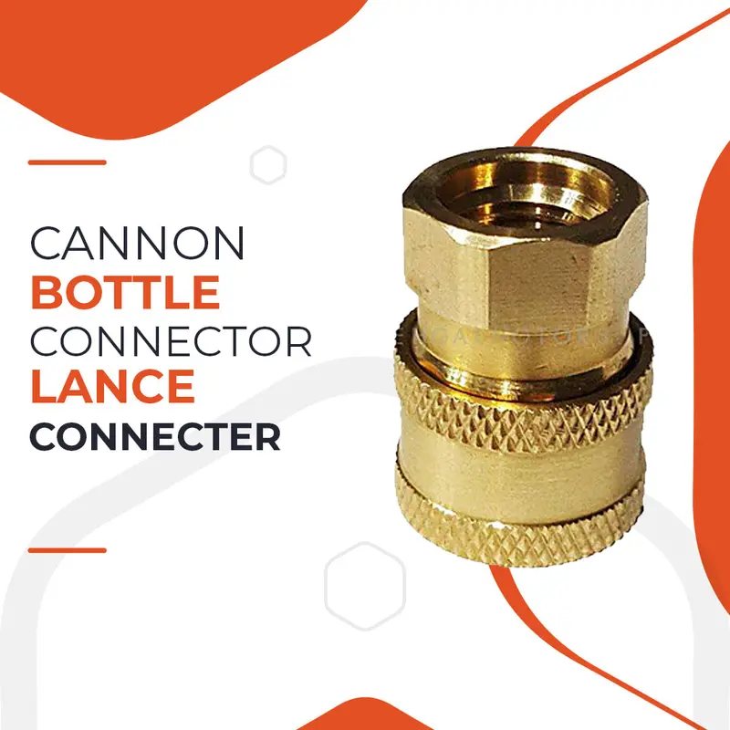 Cannon Bottle Connector - Lance Connecter 1