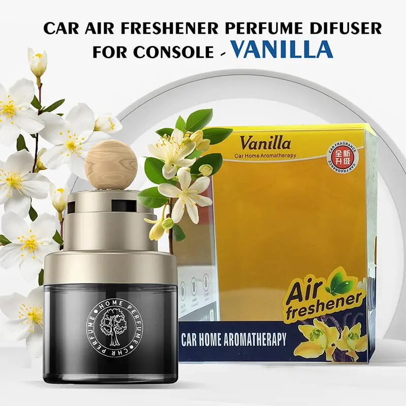 Car Air Freshener Perfume Diffuser For Console - Vanilla 1