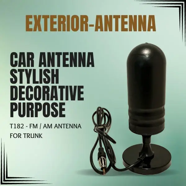 Car Antenna Stylish Decorative Purpose - T182 - Fm / Am Antenna For Trunk 1