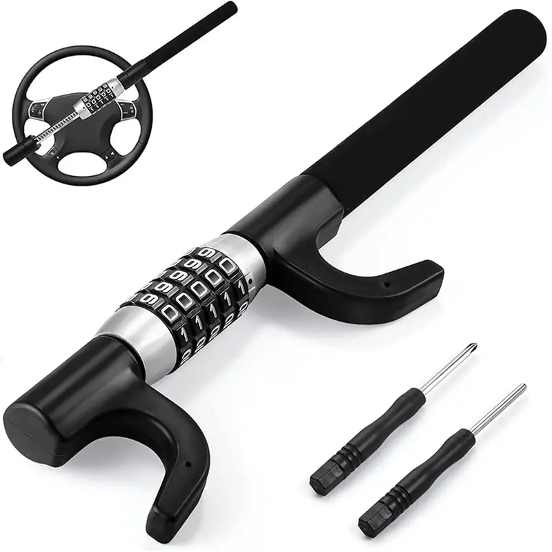 Car Anti-Theft Password Steering Lock 1