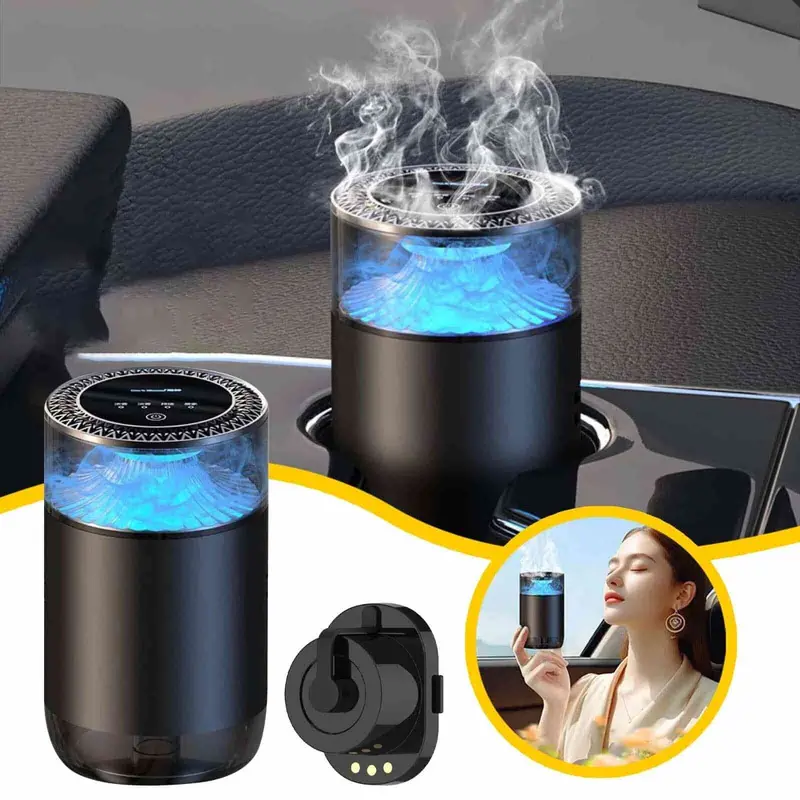 Car Automatic Smart Mini Aromatherapy Diffuser Scent Fragrance - Machine Portable Air Scent Essential Oil Smell Diffuser Machine 1