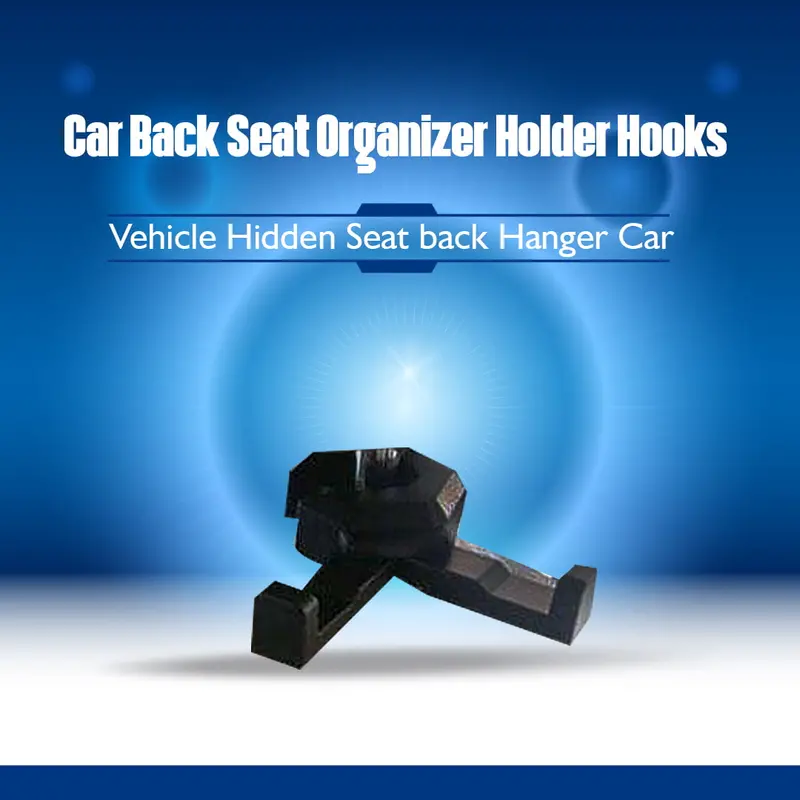 Car Back Seat Organizer Holder Hooks - Vehicle Hidden Seat Back Hanger Car Bag |Back Seat Hanger Organizer 1