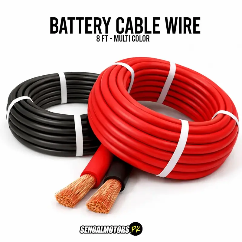 Car Battery Cable Wire 8 Ft - Multi Color 1