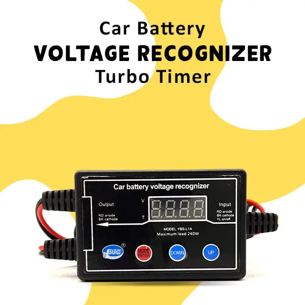 Car Battery Voltage Recognizer Turbo Timer 1
