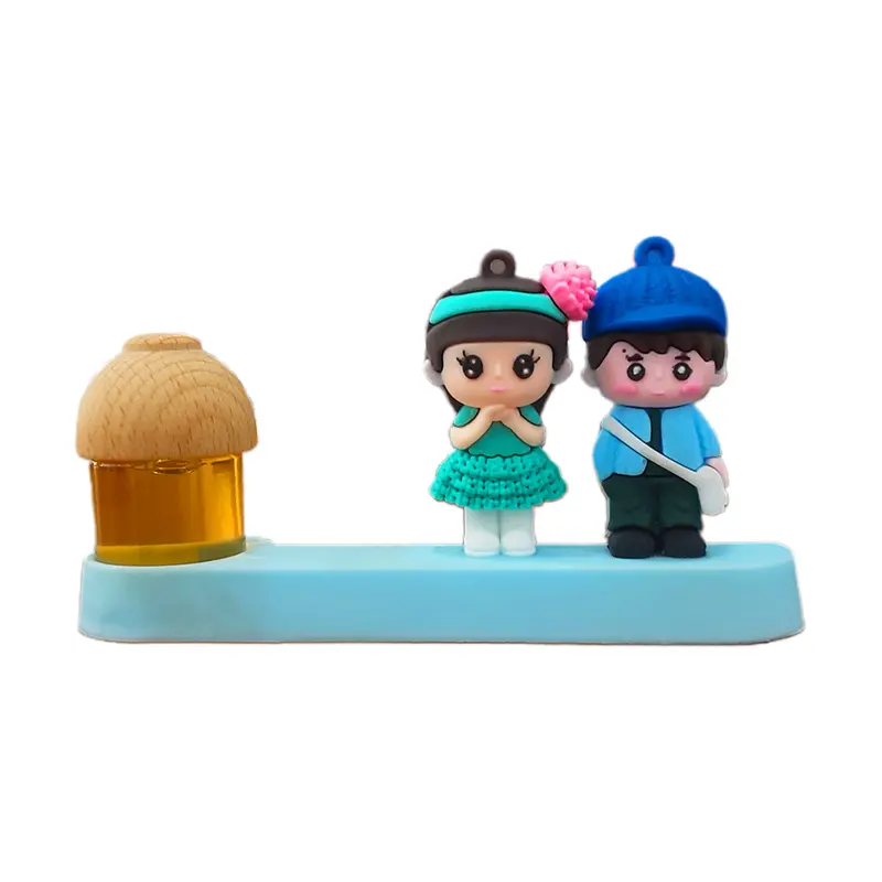 Car Couple Cartoon Dashboard Perfume 2