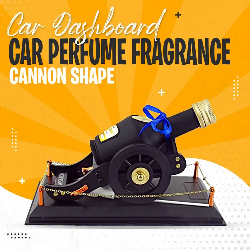 Car Dashboard Car Perfume Fragrance Cannon Shape - Car Perfume Fragrance Freshener Smell 1