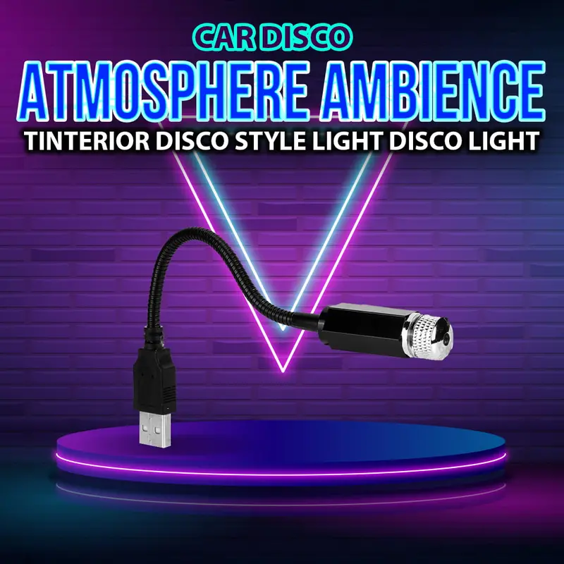 Car Disco Atmosphere Ambient Interior Light 1