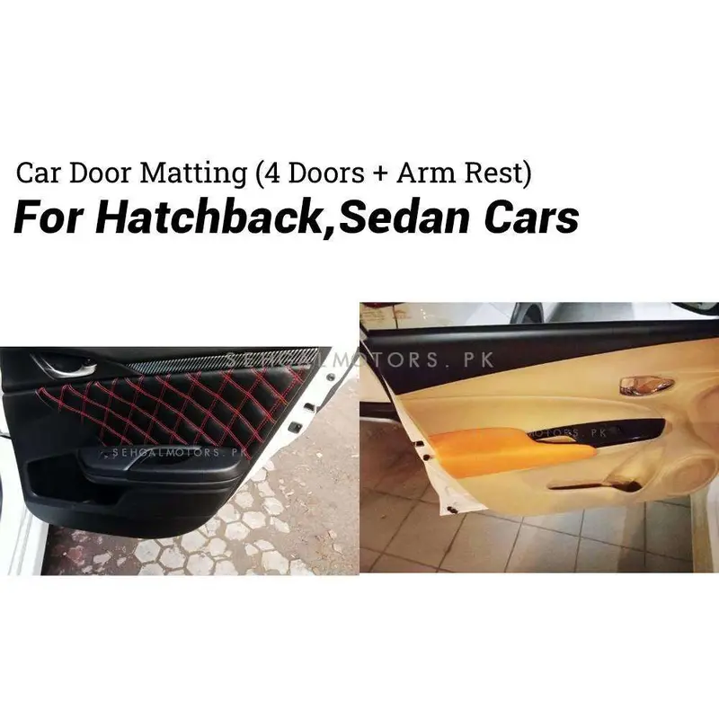 Car Door Matting (4 Doors) |  Hatchback, Sedan - Hatchback, Sedan 1