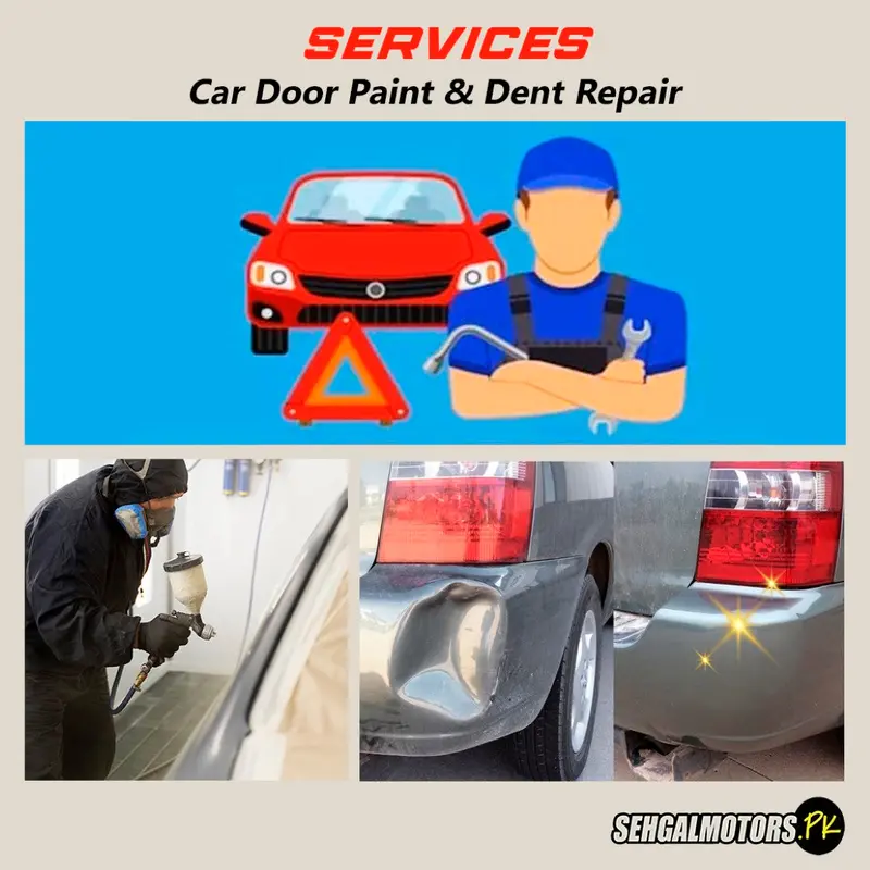 Car Door Paint & Dent Repair 1
