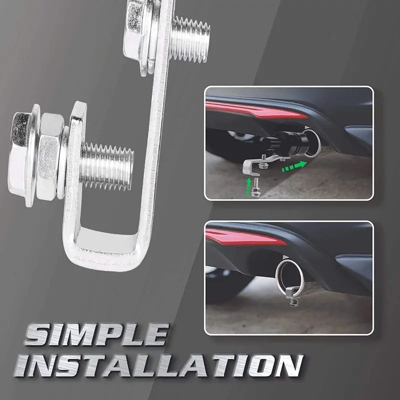 Car Exhaust Turbo Whistler Black - 7.5 X 3Cm 2