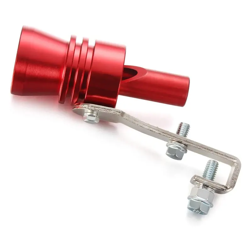 Car Exhaust Turbo Whistler Red - 7.5 X 3Cm 2