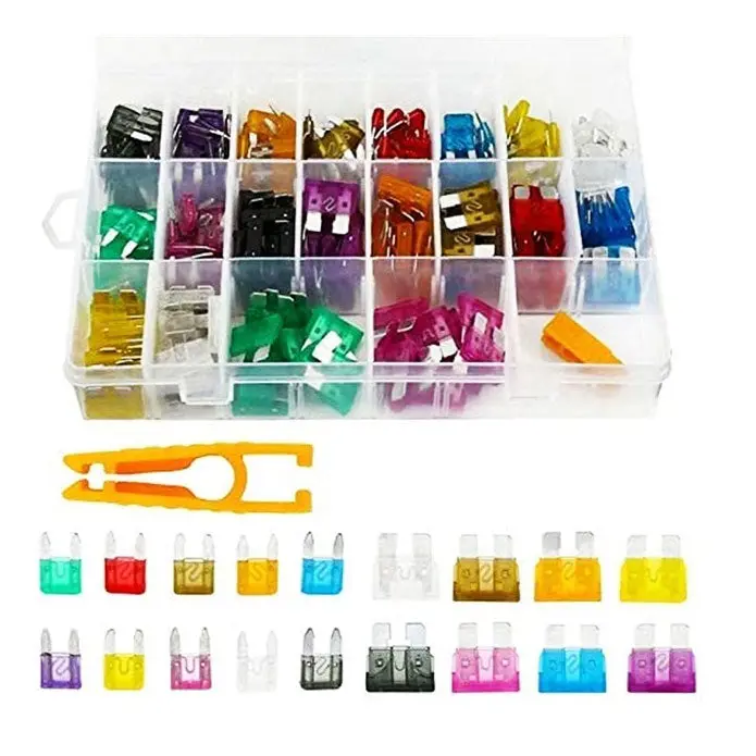 Car Fuse Box With Standard Medium Blade Fuses 2