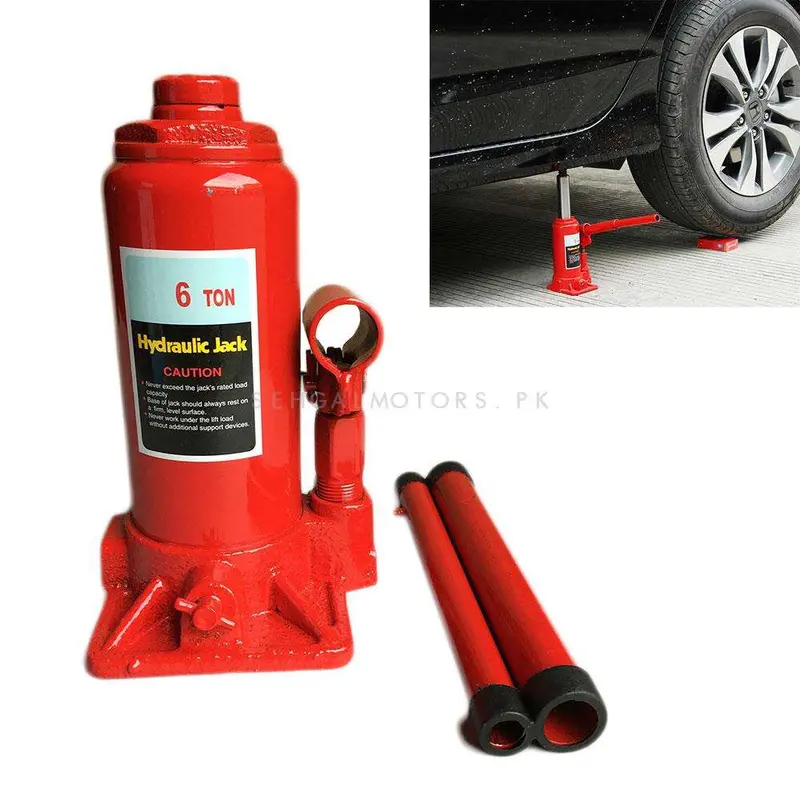 Car Hydraulic Jack With Manual Handle Heavy Duty 6 Ton 2