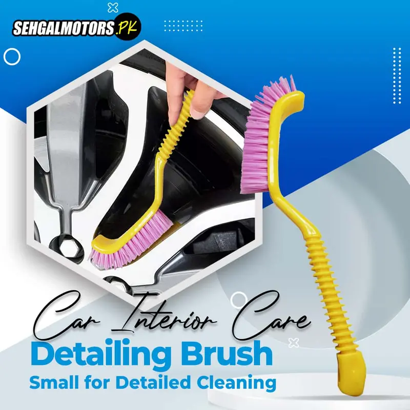Car Interior Care Detailing Brush Small For Detailed Cleaning 1