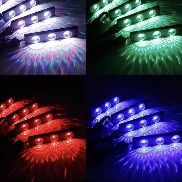 Car Interior Lighting With Remote Control A-12 - - The Starlights Of Car Seat Bottom 2