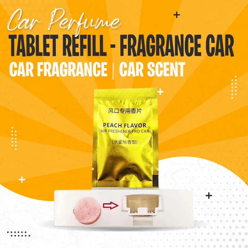 Car Perfume Tablet Refill - Fragrance Car | Car Fragrance | Car Scent | Car Perfume Fragrance 1