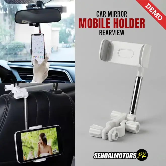 Car Rearview Mirror Mobile Phone Holder 1