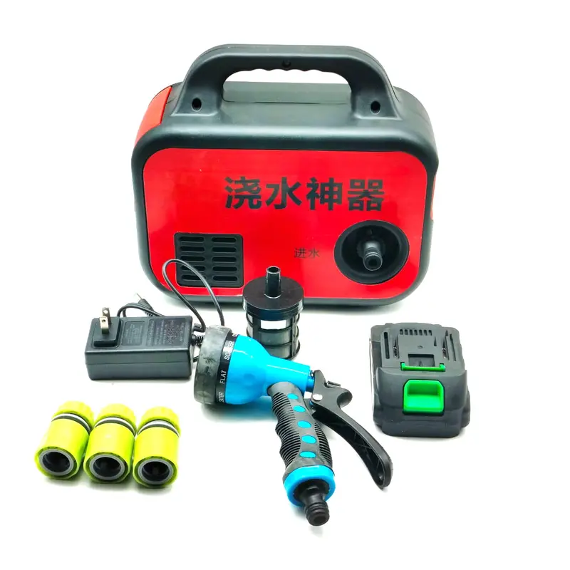 Car Rechargeable Cordless Water Pump Washer 1