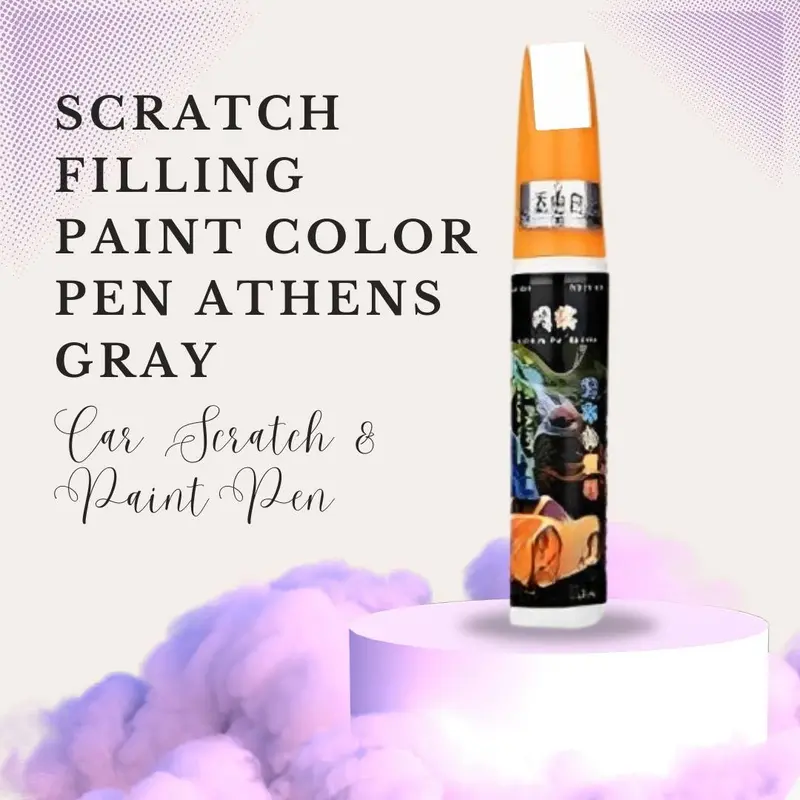 Car Scratch Filling Paint Color Pen Athens Gray - Scratch & Paint Pen 1