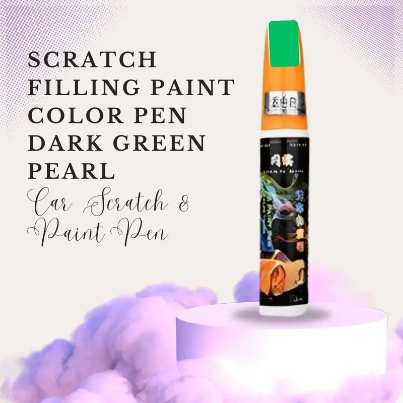 Car Scratch Filling Paint Color Pen Dark Green Pearl - Scratch & Paint Pen 1