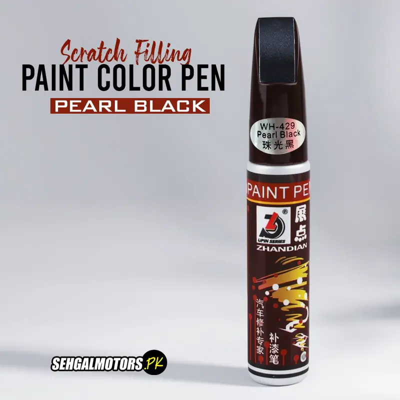 Car Scratch Filling Paint Color Pen Pearl Black 1