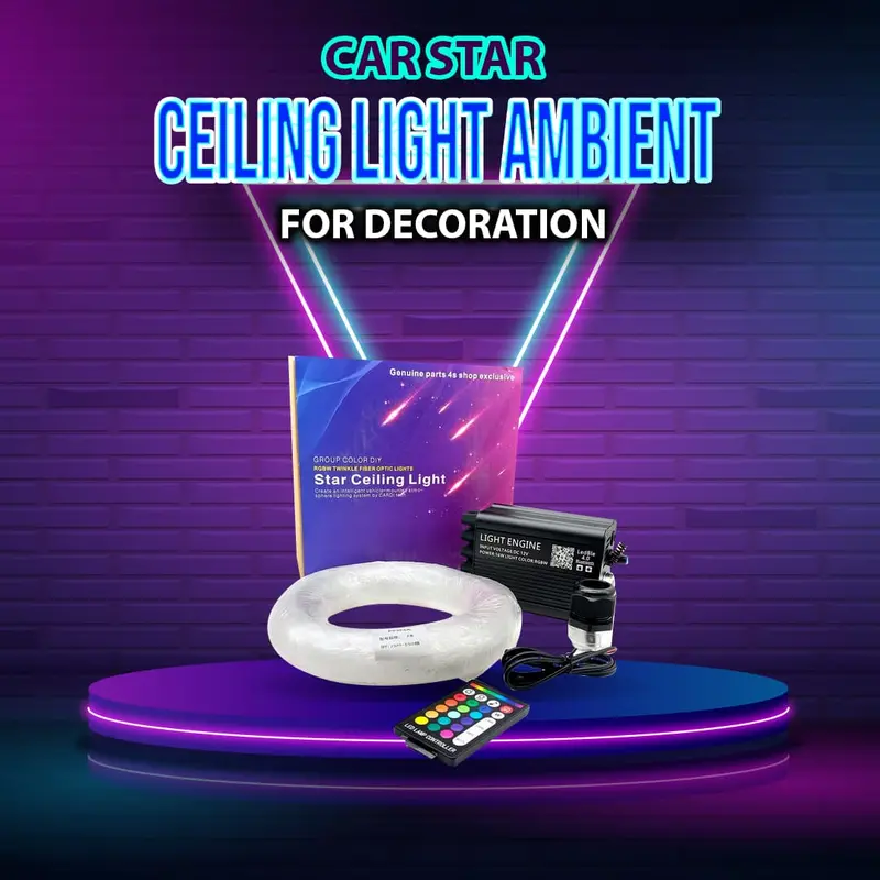 Car Star Ceiling Light Ambient For Decoration - (0.75Mm 2Meter) 1