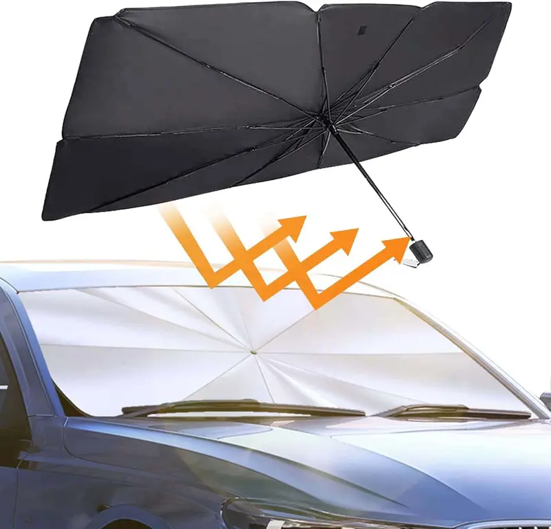 Car Sun Shade Protector Umbrella Style - Auto Front Screen Sunshade Covers Car Sun Protector 1