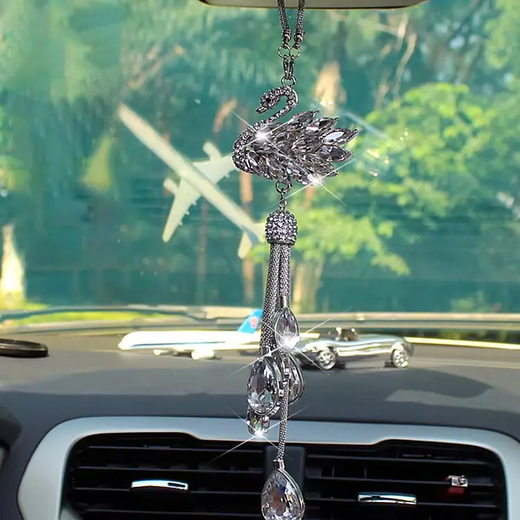 Car Swan Hanging Pendant Interior Decoration - Multi 1