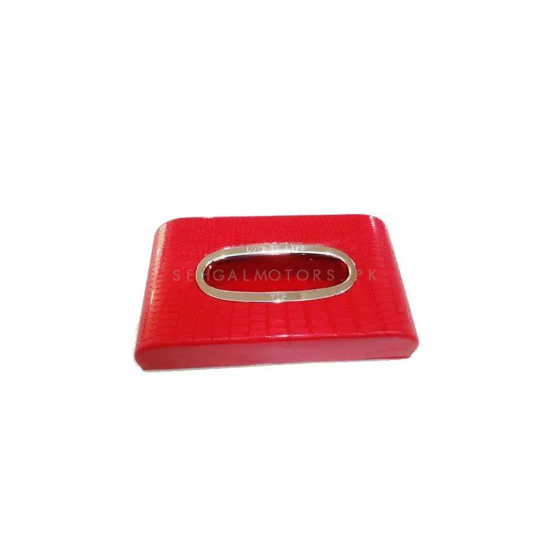 Car Tissue Holder Case Box Red 5Cm 2