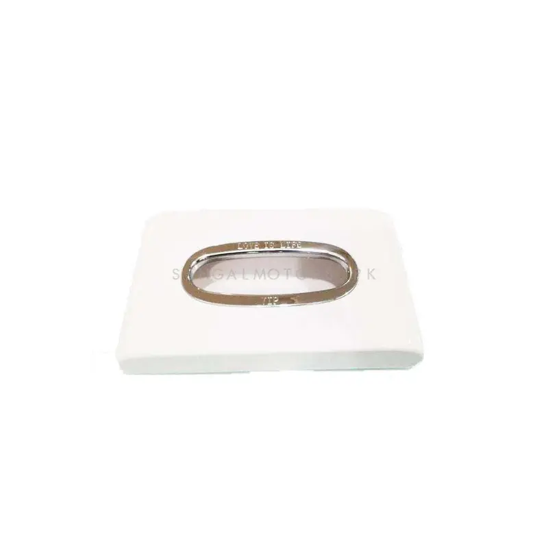 Car Tissue Holder Case Box White 5Cm 2