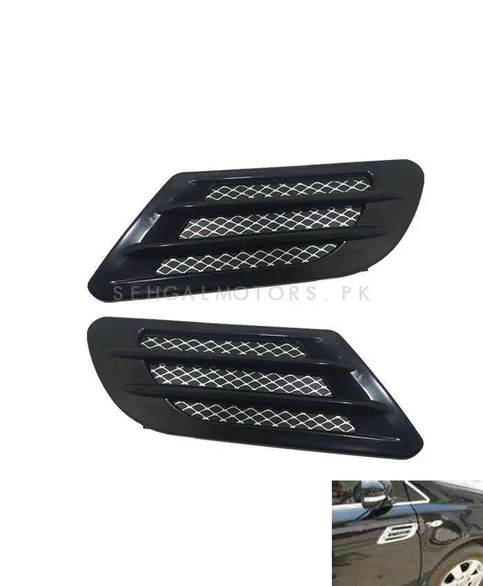 Car Universal Side Air Flow Fender Vents - Car Auto Side Vent Air Flow Fender | Intake Sticker | Car Simulation Side Vents Decorative 2
