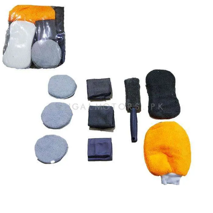 Car Wash Bundle Microfiber Kit - 9 Pcs - Detailing Products 2