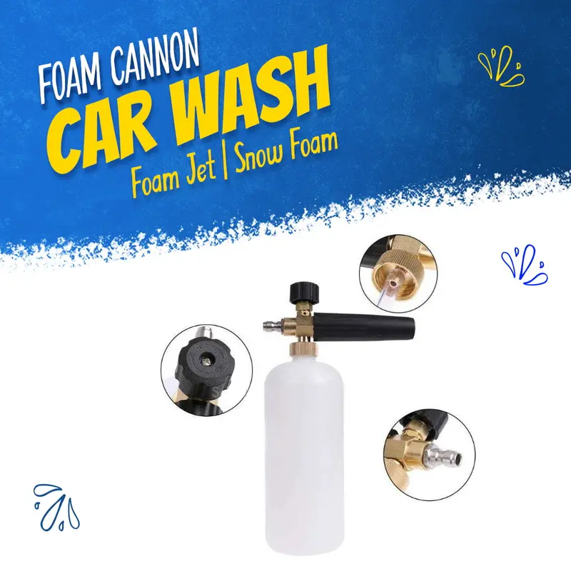 Car Wash Foam Cannon With Connector - Foam Jet | Snow Foam 2