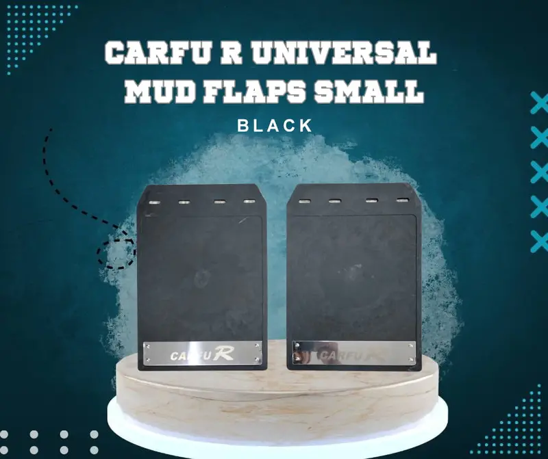 Carfu R Universal Mud Flaps Small For Sedan Hatchback Cars 1