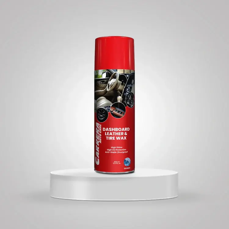 Carrera Car Dashboard Leather & Tire Wax 450Ml 1