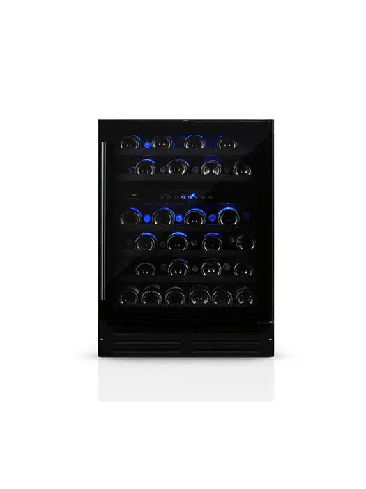 Cellier Black Pearl 46 Bouteilles 2 Zones - Wine Cell'r 1